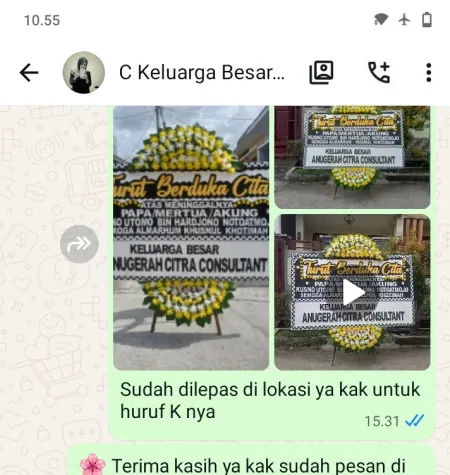 Pengiriman Papan Bunga Duka Jalan Tb Simatupang
