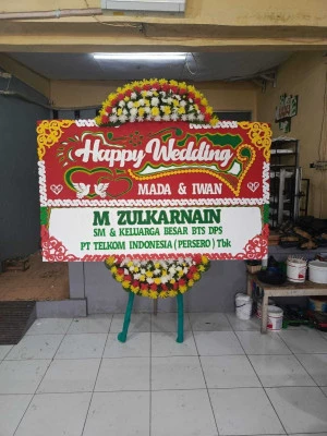 Papan Bunga di Jalan Tb Simatupang