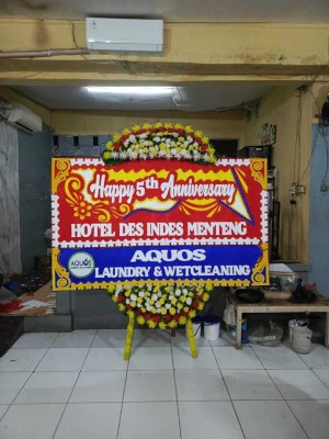 Papan Bunga di Jalan Tb Simatupang