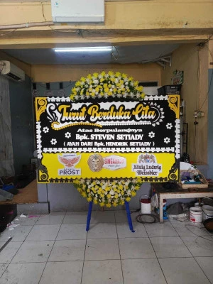 Papan Bunga di Jalan Tb Simatupang