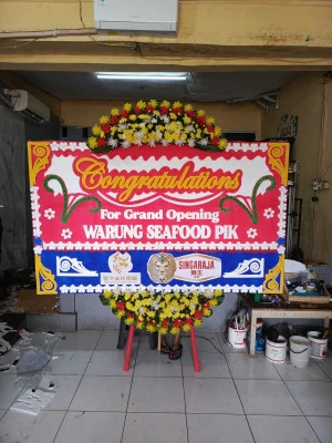 Papan Bunga di Jalan Tb Simatupang